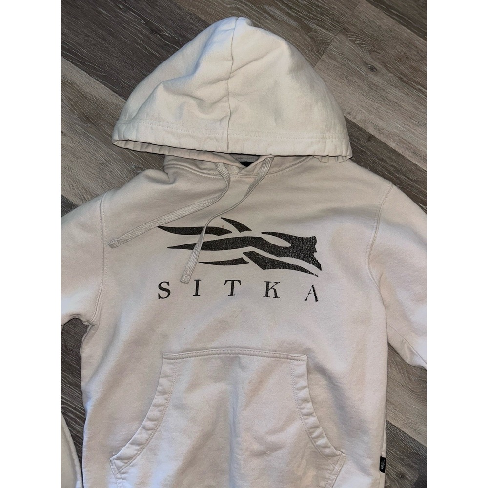 $90 SITKA Icon Aquafade Pullover Hoodie Small